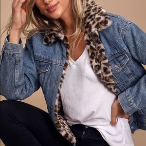 Levi’s reversible cat eye trucker jacket